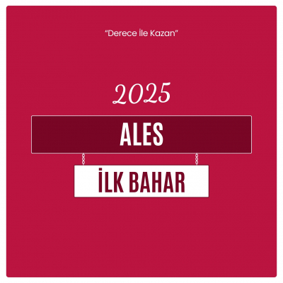 2025 ALES İLKBAHAR 