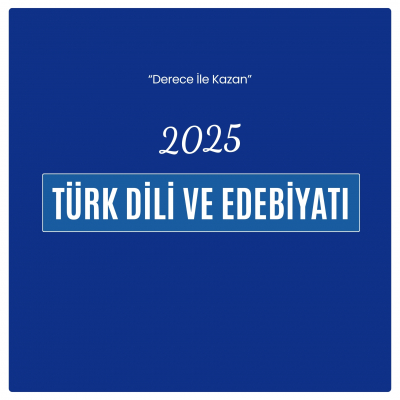 2025 TÜRK DİLİ ve EDEBİYATI ÖABT 