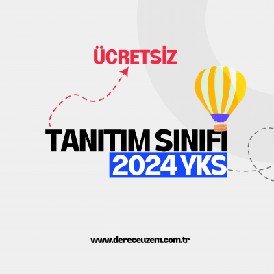 2025 YKS TANITIM SINIFI
