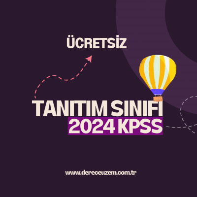 2025 KPSS TANITIM SINIFI