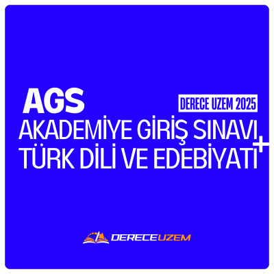 2025 TÜRK DİLİ ve EDEBİYATI ÖABT + AGS 